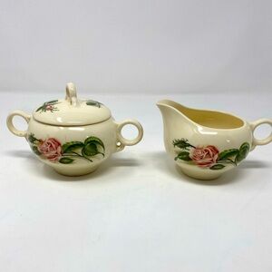 Vintage Ballerina Cream & Sugar Set